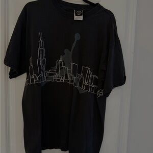 Nike Black Skyline Graphic Tee. Michael Jordan LARGE